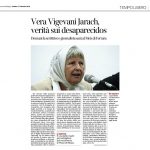 Vera Vigevani Jarach, verità sui desaparecidos