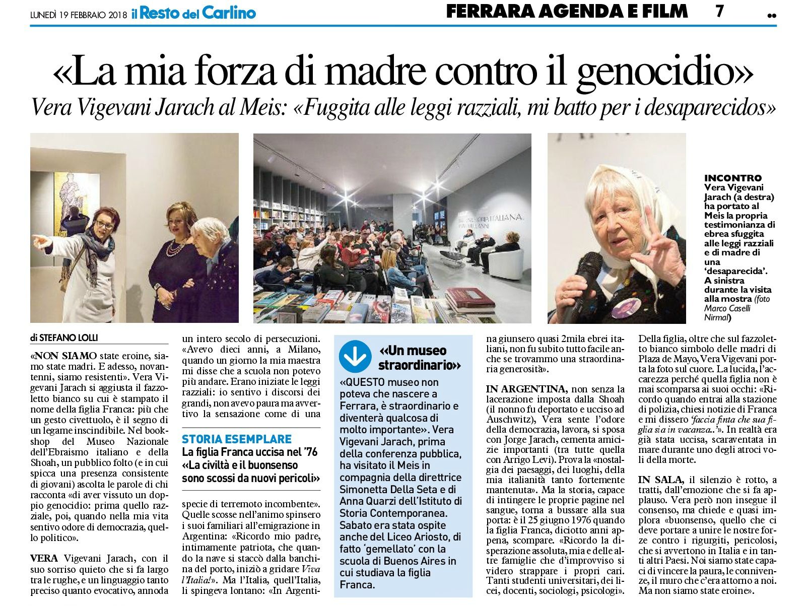 «La mia forza di madre contro il genocidio»