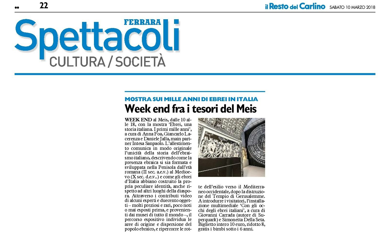 Weekend fra i tesori del Meis