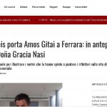 Cinema, il Meis porta Amos Gitai a Ferrara: in anteprima il progetto su Doña Gracia Nasi