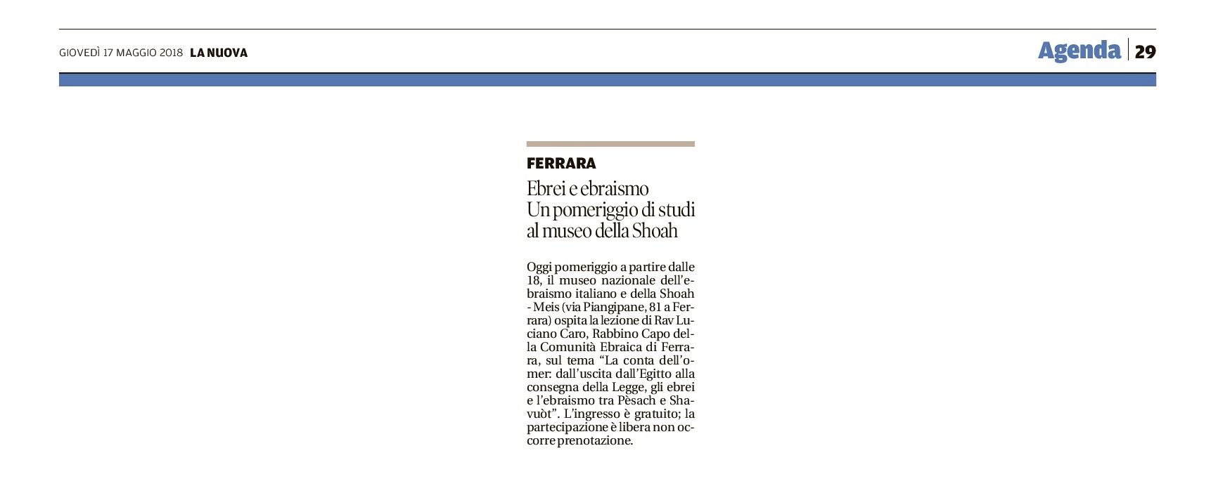 Ebrei e ebraismo. Un pomeriggio di studi al museo della Shoah