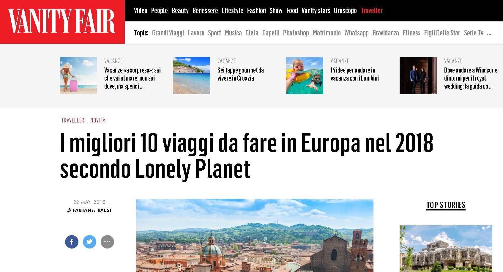 I migliori 10 viaggi da fare in Europa nel 2018 secondo Lonely Planet