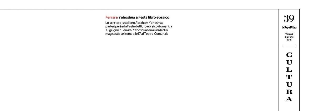 Yehoshua a Festa libro ebraico