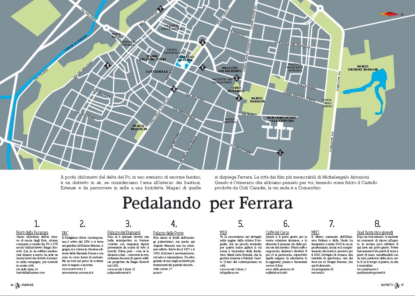 Pedalando per Ferrara