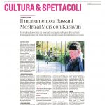 Il monumento a Bassani. Mostra al Meis con Karavan