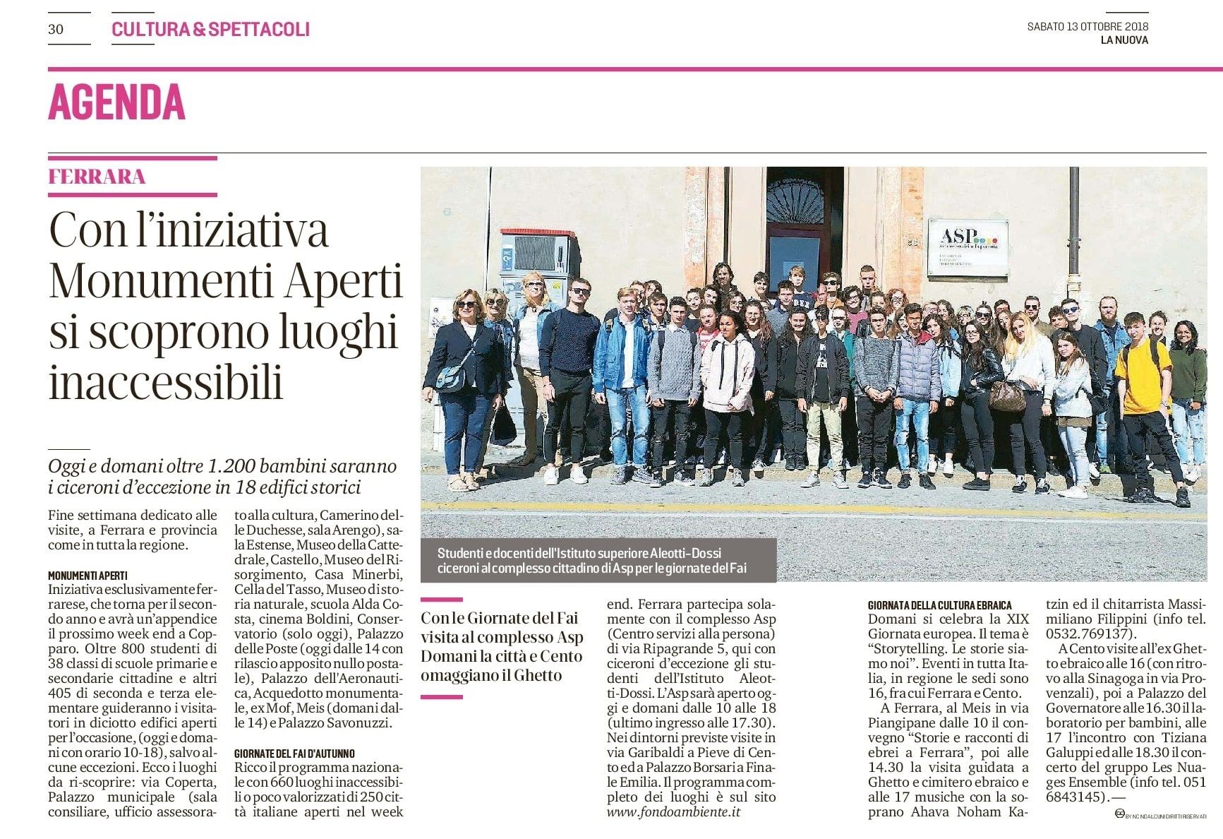 Con l’iniziativa Monumenti Aperti si scoprono luoghi inaccessibili