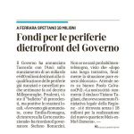 Fondi per le periferie dietrofront del Governo