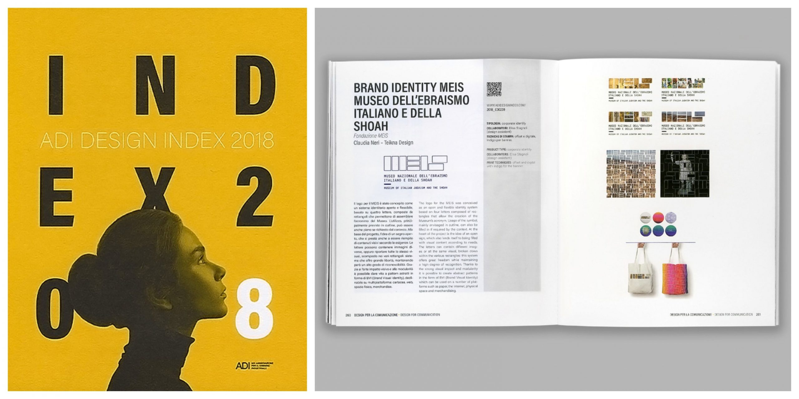 La brand identity del MEIS concorre al premio ADI per il miglior design 2018