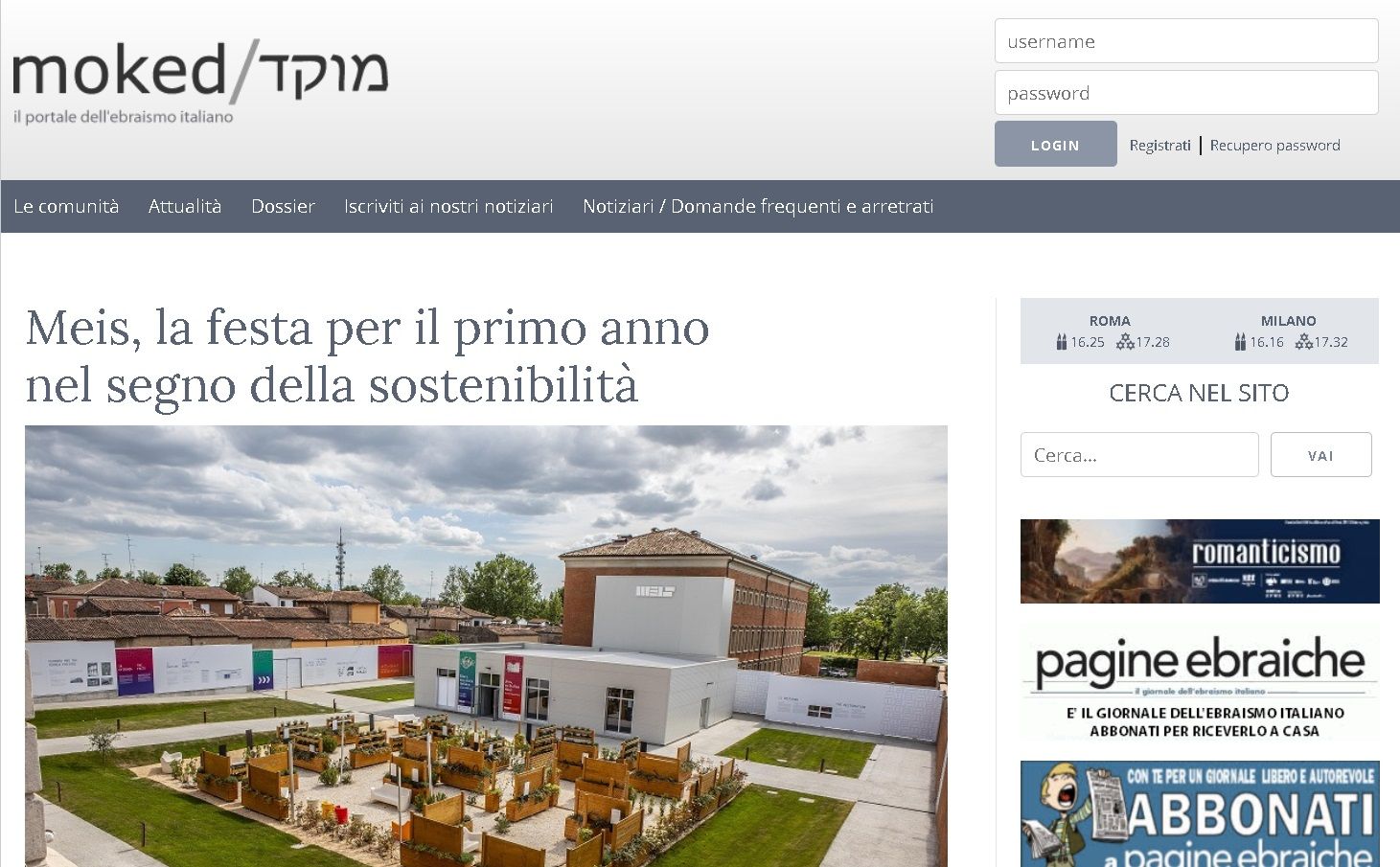 Meis, la festa per il primo anno nel segno della sostenibilità