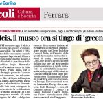 Meis, il museo ora si tinge di ‘green’