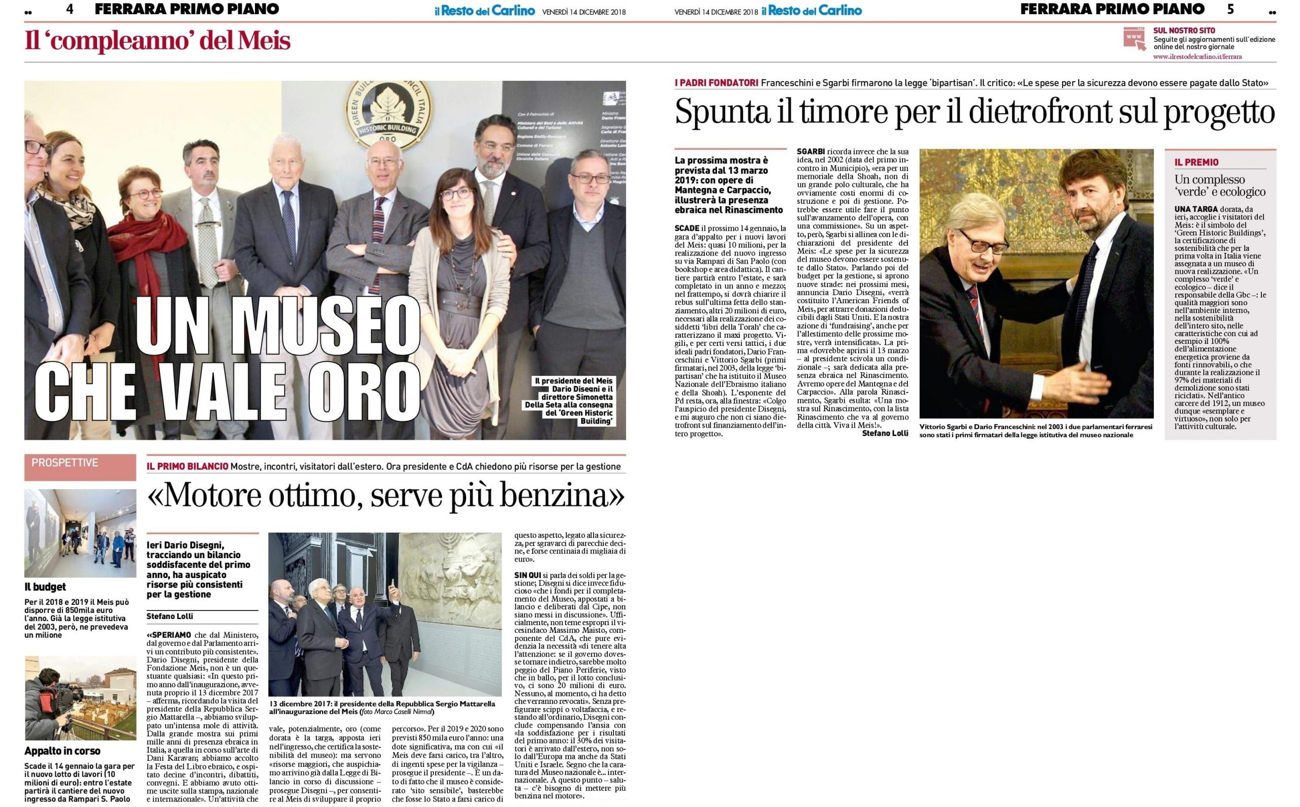 UN MUSEO CHE VALE ORO