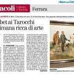 Da Courbet ai Tarocchi. Una settimana ricca di arte