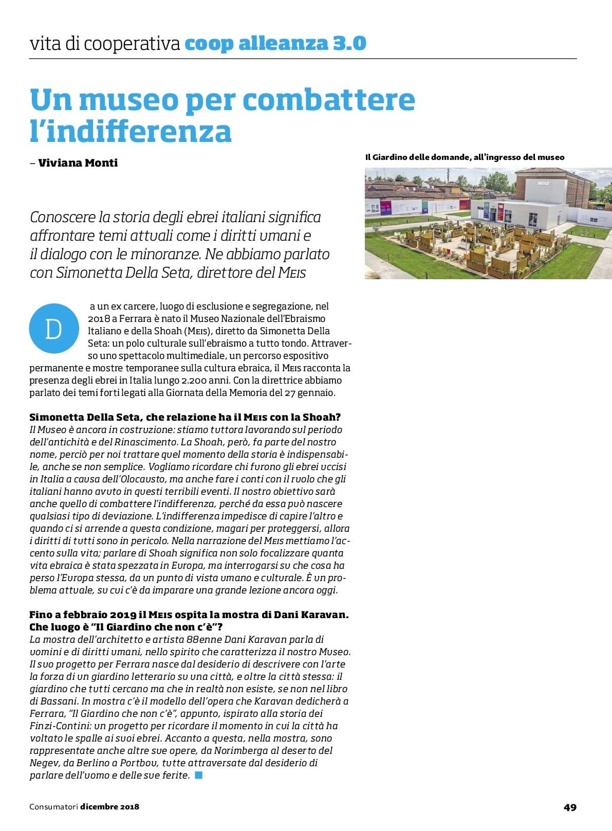 Un museo per combattere l’indifferenza