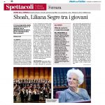 Shoah, Liliana Segre tra i giovani