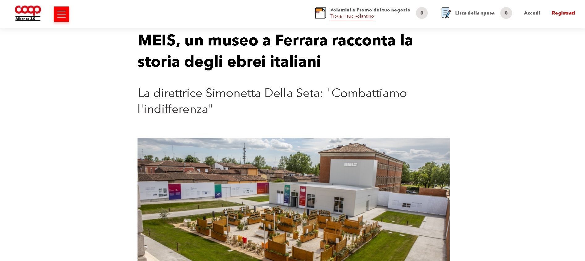 MEIS, un museo a Ferrara racconta la storia degli ebrei italiani