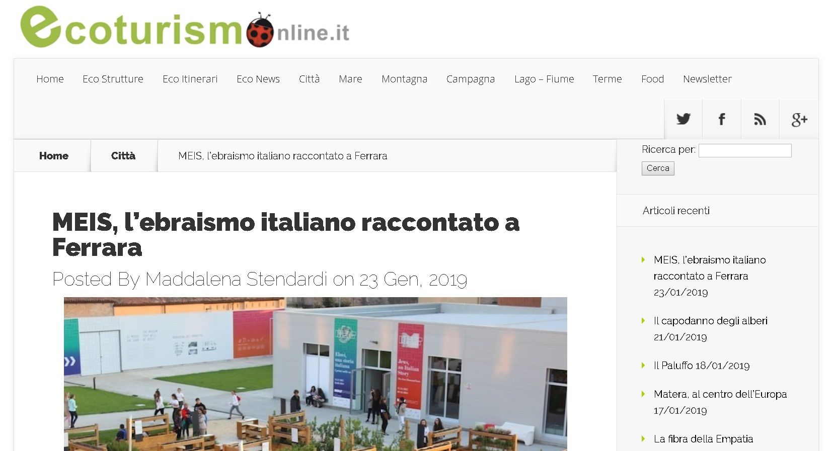 MEIS, l’ebraismo italiano raccontato a Ferrara