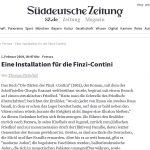 Eine Installation für die Finzi-Contini