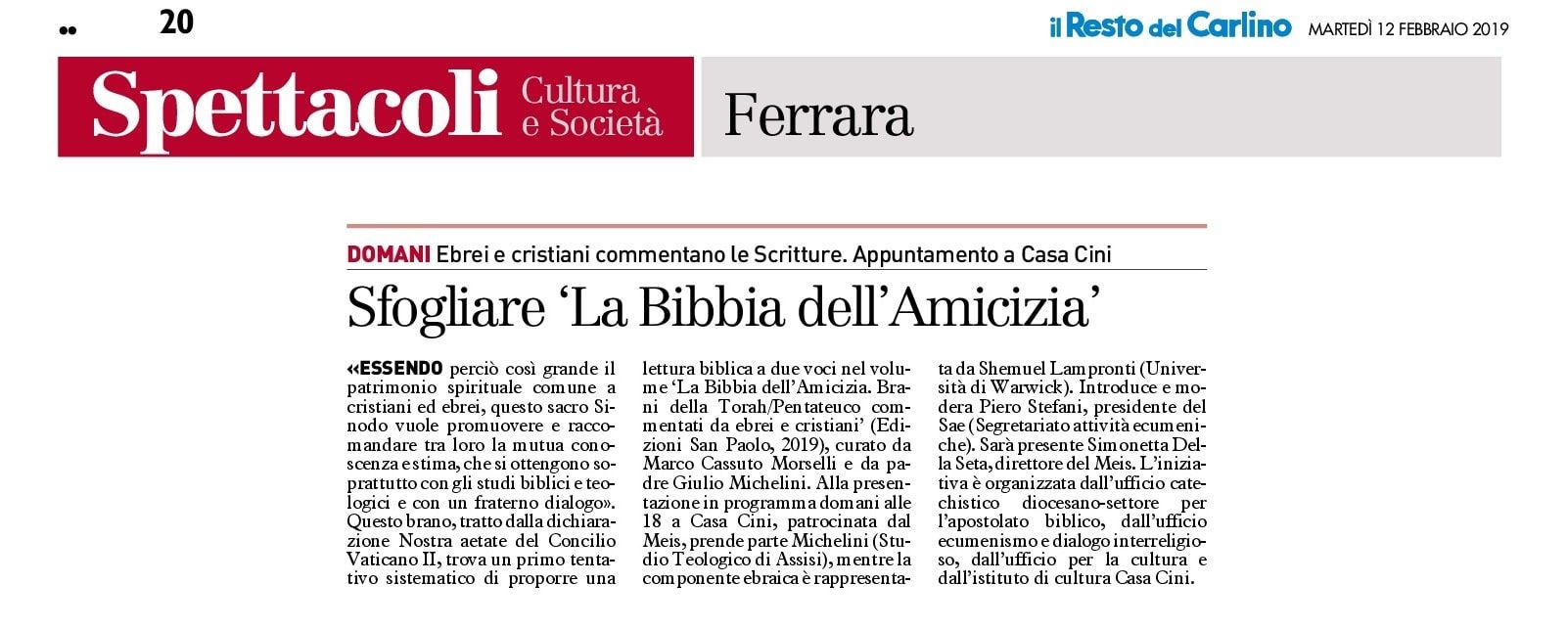 Sfogliare ‘La Bibbia dell’Amicizia’