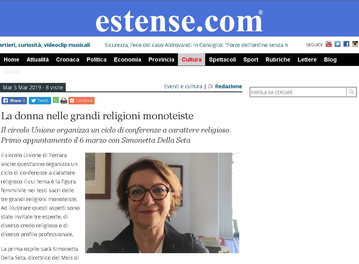 La donna nelle grandi religioni monoteiste