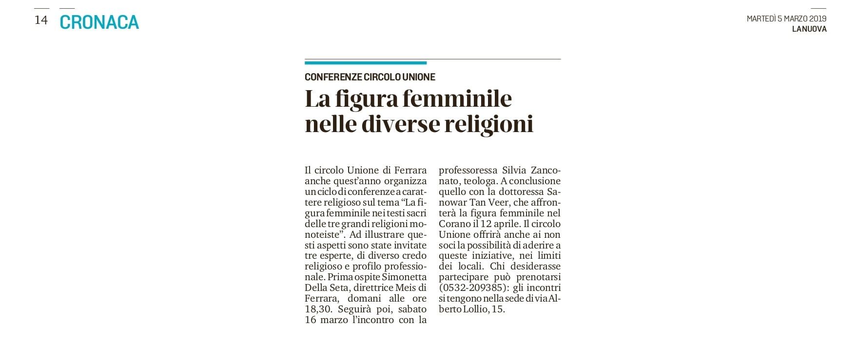 La figura femminile nelle diverse religioni