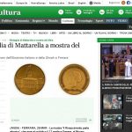 Medaglia di Mattarella a mostra del Meis