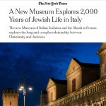 A New Museum Explores 2,000 Years of Jewish Life in Italy