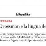 Grossman e la lingua della Bibbia