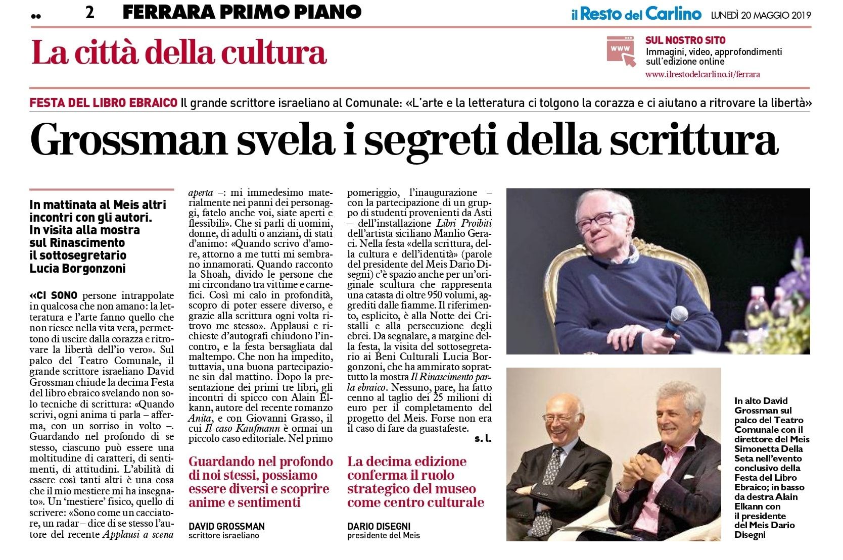 Grossman svela i segreti della scrittura