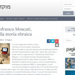 Gianfranco Moscati e l’impegno di custodire la storia degli ebrei italiani