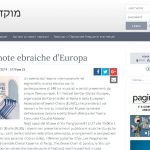 Cori ebraici, respiro europeo