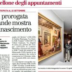 Meis, prorogata la grande mostra sul Rinascimento