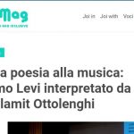 Dalla poesia alla musica: Primo Levi interpretato da Shulamit Ottolenghi