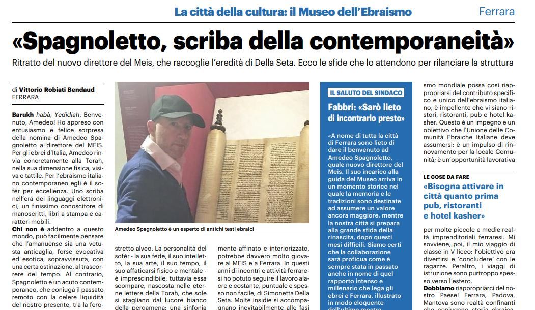 «Spagnoletto, scriba della contemporaneità»