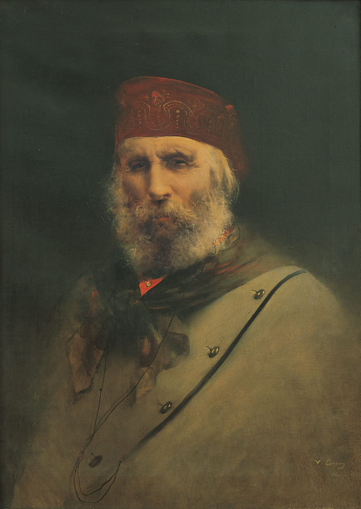 2. Vittorio Corcos, Ritratto di Giuseppe Garibaldi