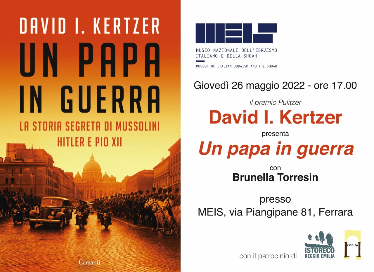 26 maggio – Presentazione del libro “Un papa in guerra. La storia segreta di Mussolini, Hitler e Pio XII”