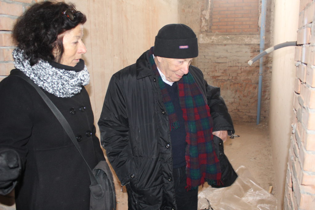 1. De Benedetti in quella che era la sua cella