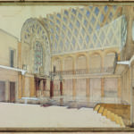 1. Sinagoga di Bologna, prospettiva interna
