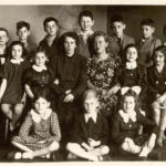 3. Foto di classe della 5° elementare della scuola ebraica di Cosala, rione di Fiume