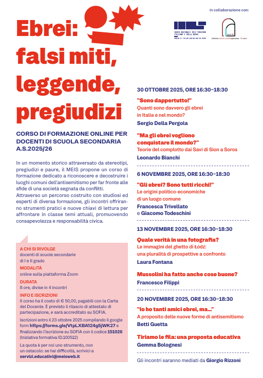 Formazione online per gli insegnanti delle scuole secondarie