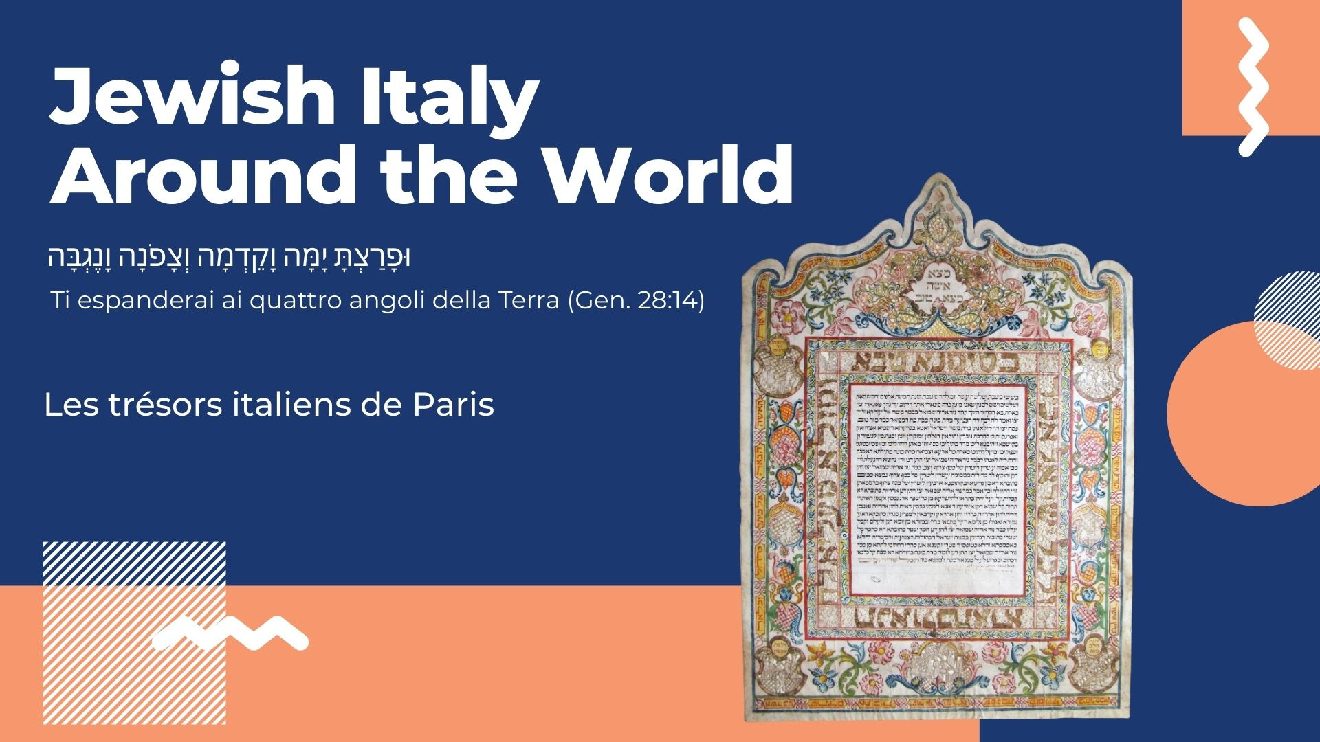 Evento online, “I tesori italiani di Parigi”