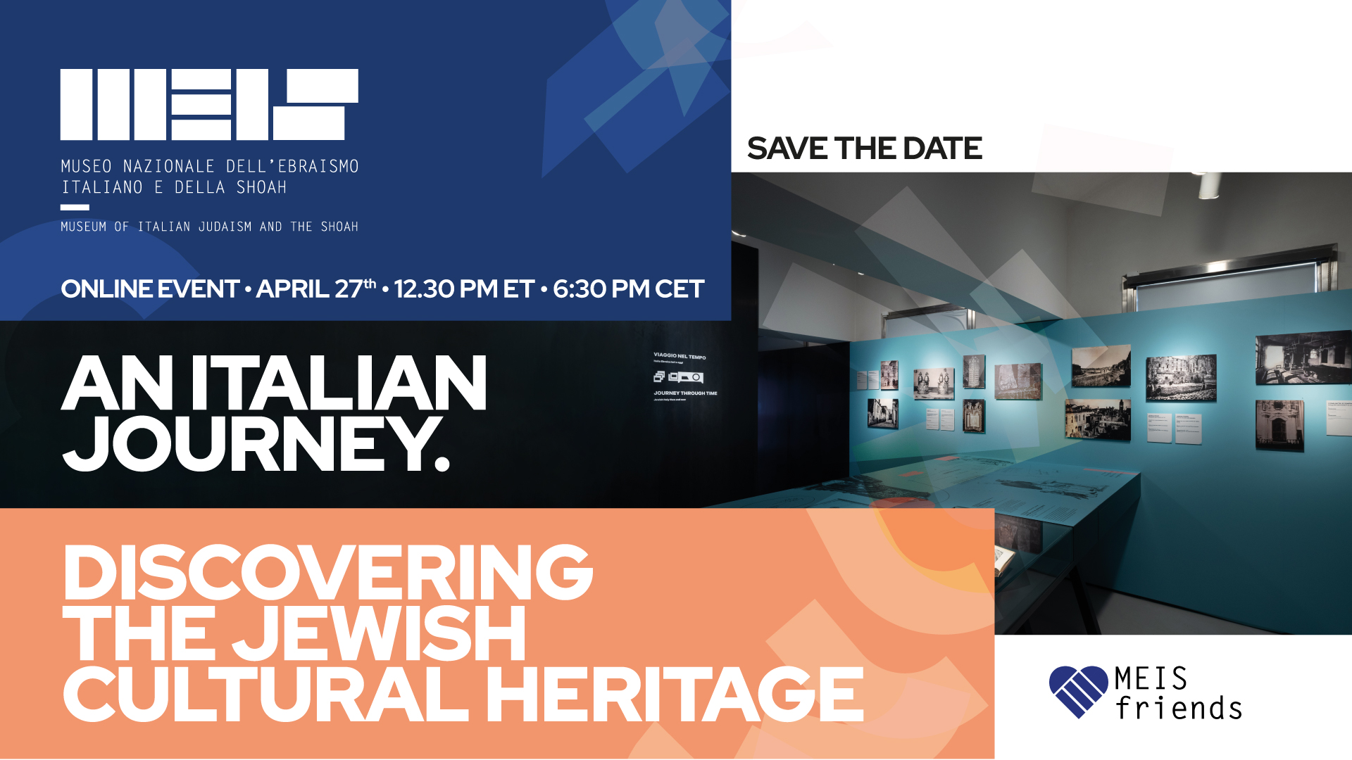 27 aprile evento online in inglese